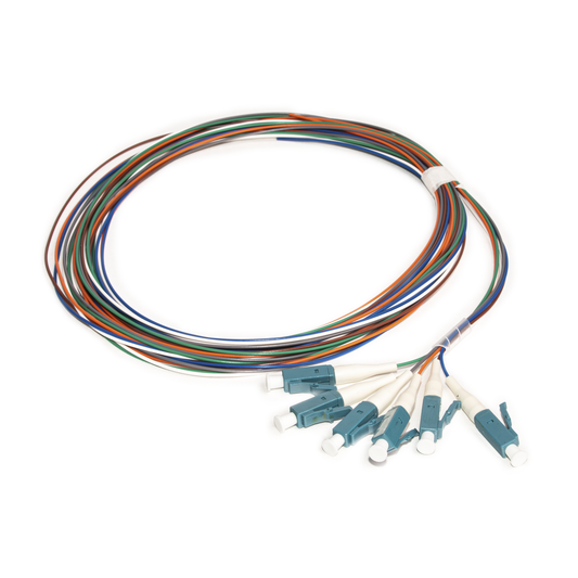 Kit de 6 Pigtails LC/UPC Monomodo 2 metros | LINKEDPRO BY EPCOM