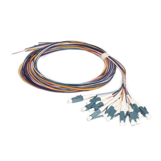 Kit de 12 Pigtails LC/UPC Monomodo 2 metros | LINKEDPRO BY EPCOM
