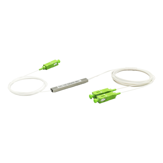 Splitter (Divisor Óptico) tipo PLC, de 1x2, conectores SC/APC | LINKEDPRO BY EPCOM