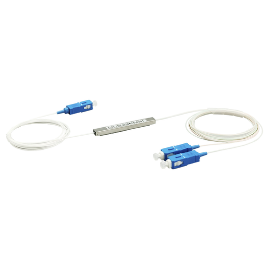 Splitter (Divisor Óptico) tipo PLC, de 1x2, conectores SC/UPC | LINKEDPRO BY EPCOM