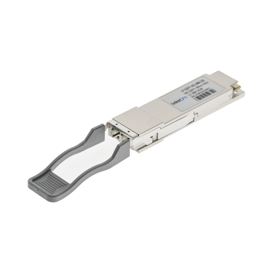 Transceptor Óptico QSFP+ (Mini-Gbic) / Multimodo 850 nm / 40 Gbps / 40GBASE-SWDM4 / Conectores LC/UPC Dúplex / DDM / Has