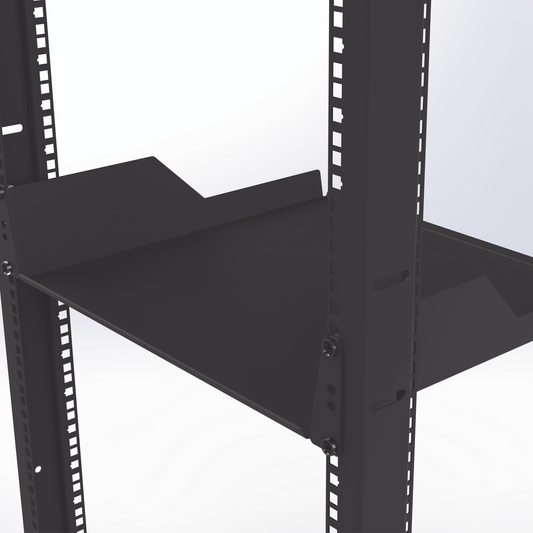 Charola para soportar equipos en Rack de 19" y 39 cm de Profundidad, 2U, Juego de 2 piezas iguales | LINKEDPRO BY EPCOM