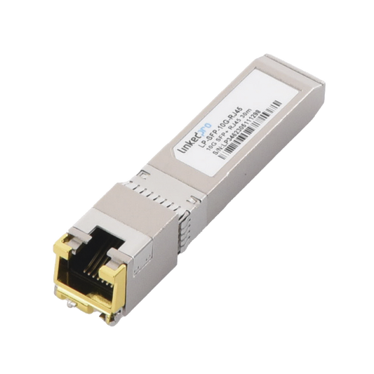 Transceptor Óptico SFP+ a RJ45 /10 Gbps / Conector RJ45 / 10GBASE-T / Distancia de hasta 30 m. | LINKEDPRO BY EPCOM