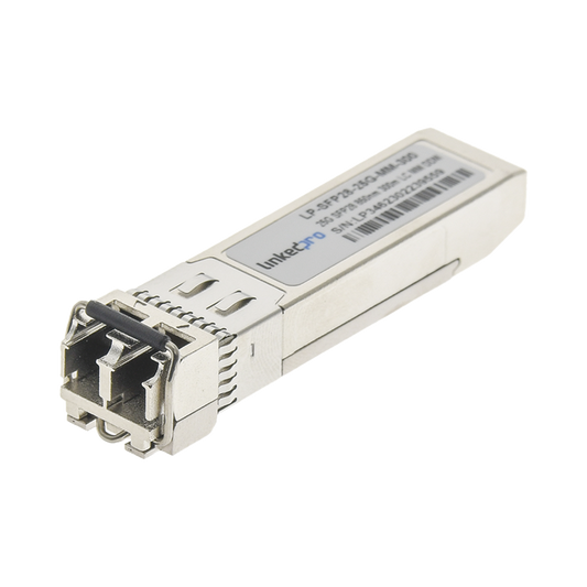 Transceptor Óptico SFP28 (Mini-Gbic) / Multimodo 850 nm / 25 Gbps / 25GBASE-SR / Conectores LC/UPC Dúplex / DDM / Hasta 