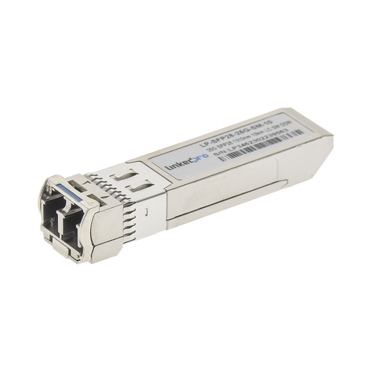 Transceptor Óptico SFP28 (Mini-Gbic) / Monomodo 1310 nm / 25 Gbps / 25GBASE-LR / Conectores LC/UPC Dúplex / DDM / Hasta 