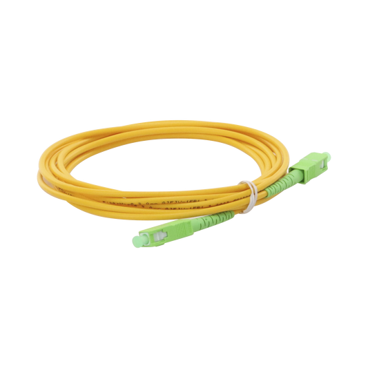 Jumper de Fibra Óptica Monomodo SC/APC-SC/APC Simplex de 2 metros 3mm | LINKEDPRO BY EPCOM