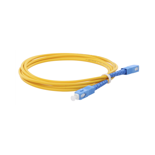 Jumper de Fibra Óptica Monomodo SC/UPC-SC/UPC Simplex de 2 metros, 3mm | LINKEDPRO BY EPCOM
