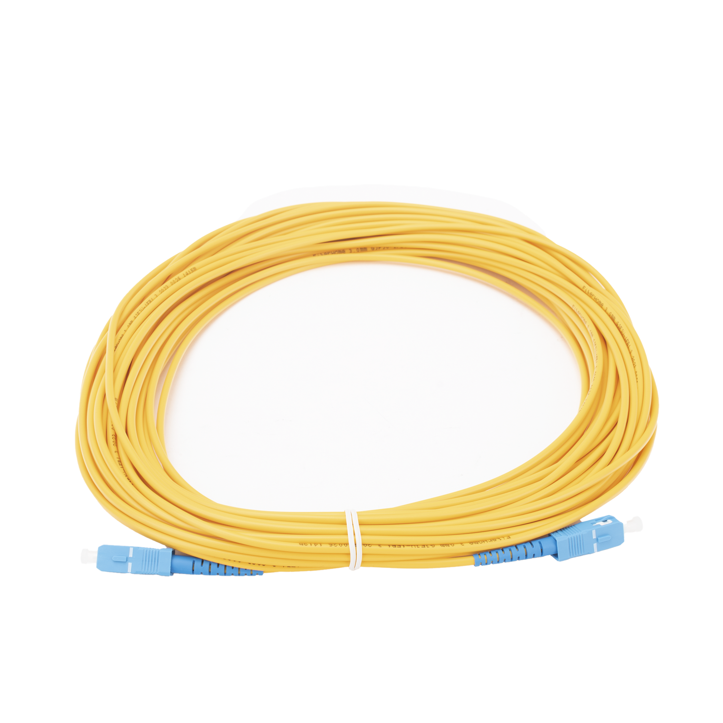 Jumper de Fibra Óptica Monomodo SC/UPC-SC/UPC Simplex de 20 metros, 3mm