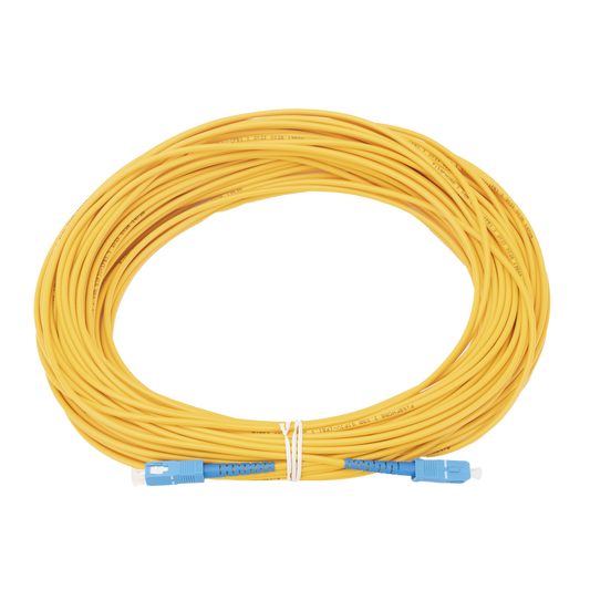 Jumper de Fibra Óptica Monomodo SC/UPC-SC/UPC Simplex de 30 metros, 3mm | LINKEDPRO BY EPCOM