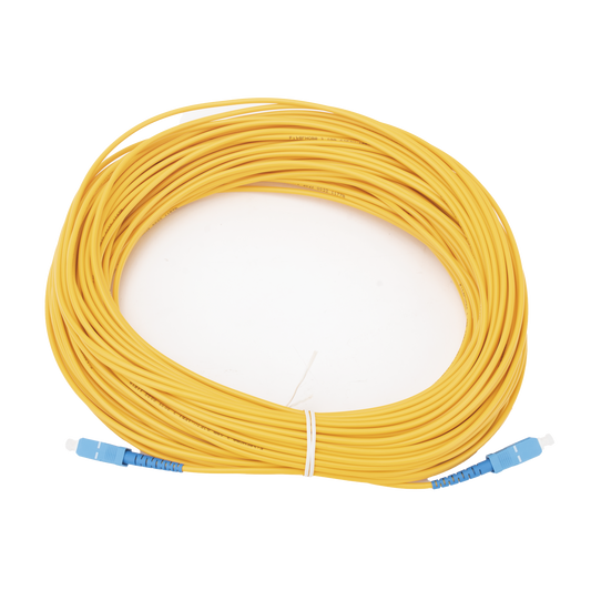 Jumper de Fibra Óptica Monomodo SC/UPC-SC/UPC Simplex de 40 metros, 3mm | LINKEDPRO BY EPCOM