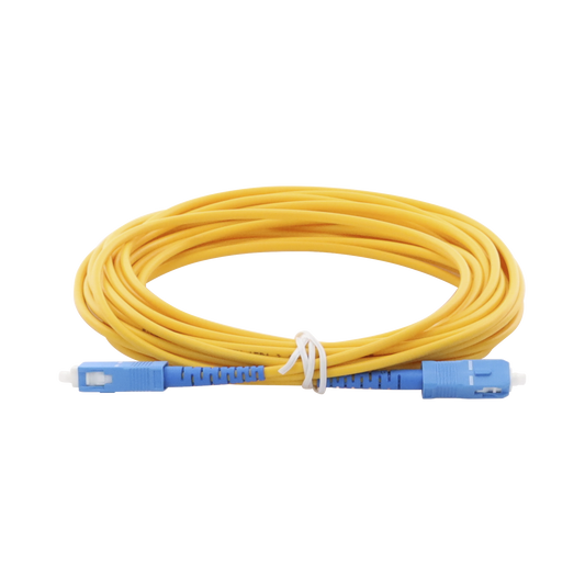 Jumper de Fibra Óptica Monomodo SC/UPC-SC/UPC Simplex de 6 metro, 3mm | LINKEDPRO BY EPCOM