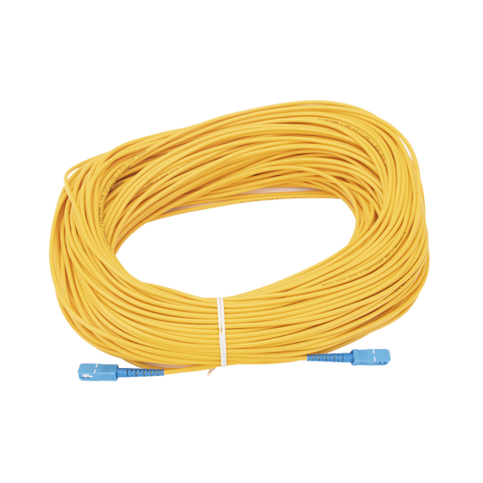 Jumper de Fibra Óptica Monomodo SC/UPC-SC/UPC Simplex de 80 metros, 3mm | LINKEDPRO BY EPCOM