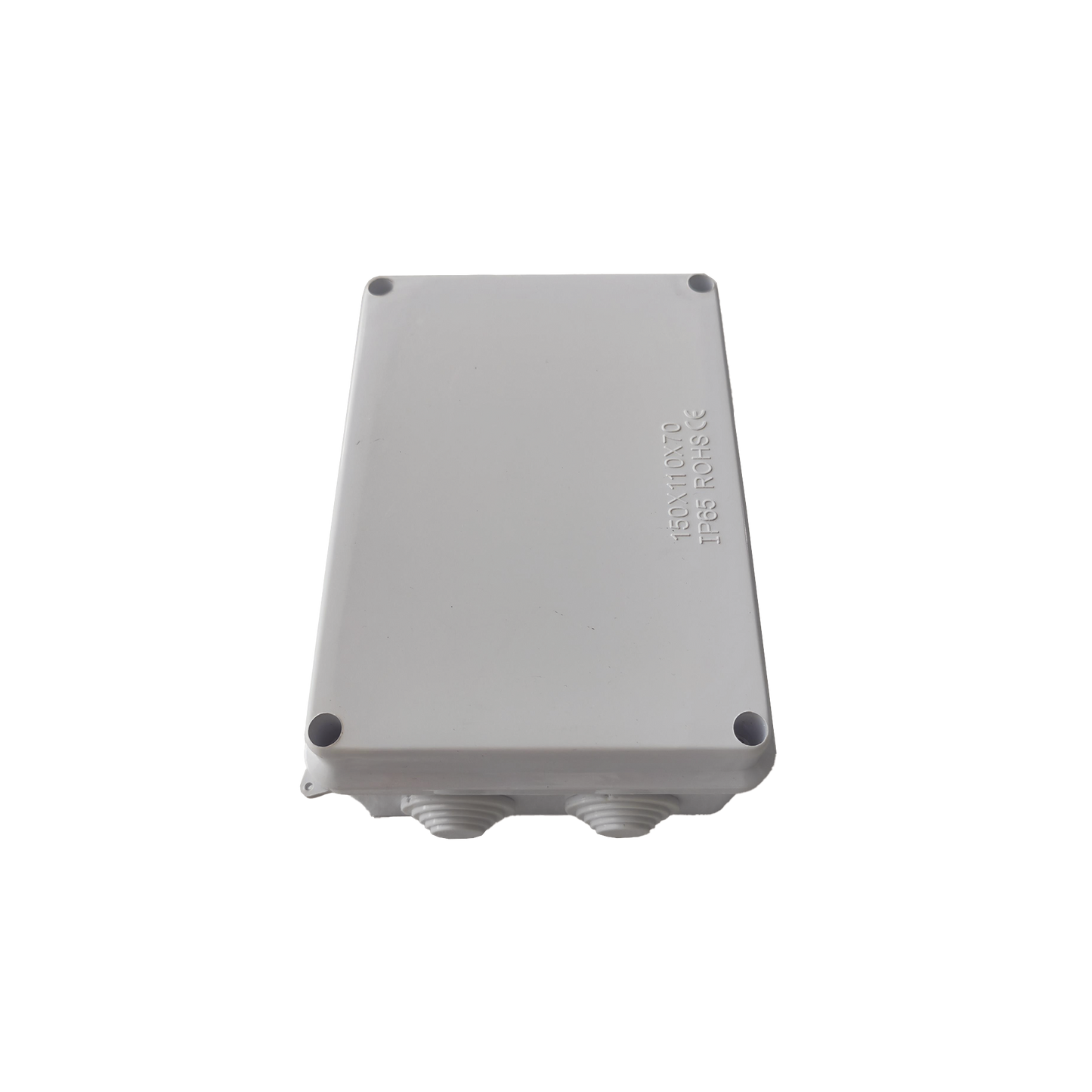 Caja de Conexiones Impermeable IP65, 10 Entradas, Dimensiones 150 x 110 x 70 mm, para Instalaciones Industriales, Comerciales y Residenciales, Incluye TornillerÃ­a para su InstalaciÃ³n