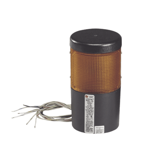 MÃ³dulo de luz LED litestak, 24 VCD, Ã¡mbar