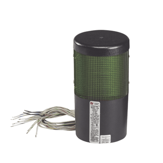 MÃ³dulo de luz LED litestak, 24 VCD, Verde