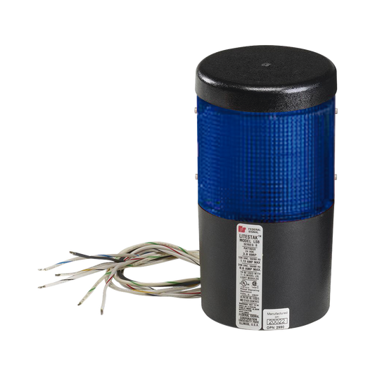 MÃ³dulo de luz LED litestak, 120Vca, azul