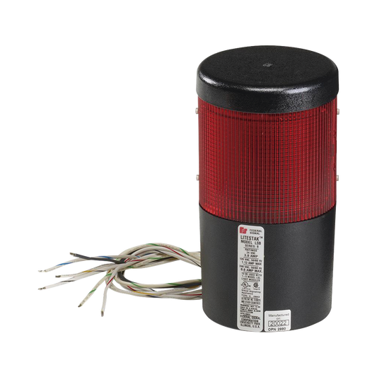 MÃ³dulo de luz LED litestak, 120Vca, rojo