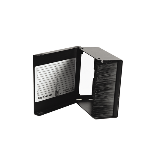 Fiber, Enclosure, Lightverse, Wall Mount, Fixed Access, 1 Opening, Black