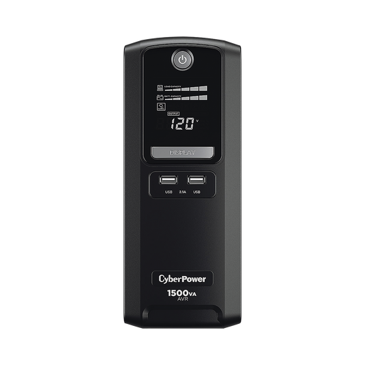 UPS de 1500 VA/900 W, TopologÃ­a LÃ­nea Interactiva, Entrada 120 Vca NEMA 5-15P, Tipo Mini Torre, Con 10 Tomas NEMA 5-15R