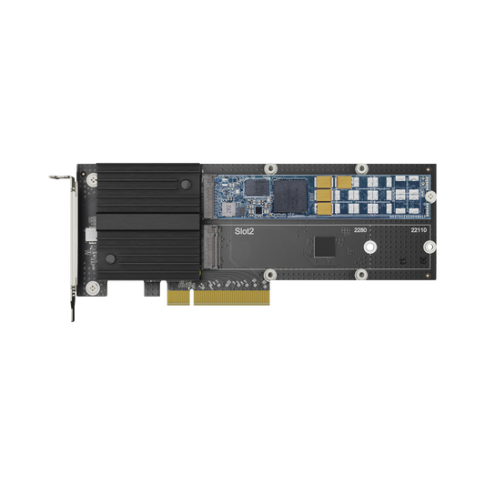 Tarjeta adaptadora SSD M.2 de doble ranura para aceleraciÃ³n de cachÃ©