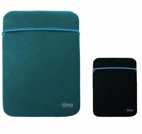 Funda Reversible PERFECT CHOICE EL-994312, Negro y Azul, Funda, Universal