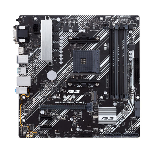 Tarjeta Madre ASUS Micro ATX PRIME B450M-A II, S-AM4, AMD B450, HDMI, 128GB DDR4 para AMD