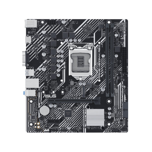 Tarjeta Madre ASUS Micro-ATX PRIME H510M-K R2.0, S-1200, Intel H470, HDMI, 64GB DDR4 para Intel- Listo para procesadores Intel® de 11a y 10a Gen.