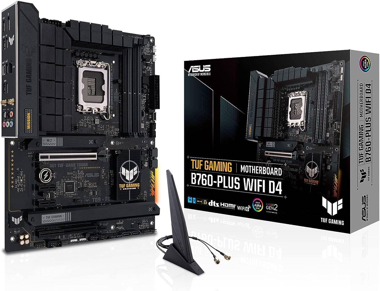 Tarjeta Madre ASUS Modelo TUF JUEGOS B760-PLUS WIFI