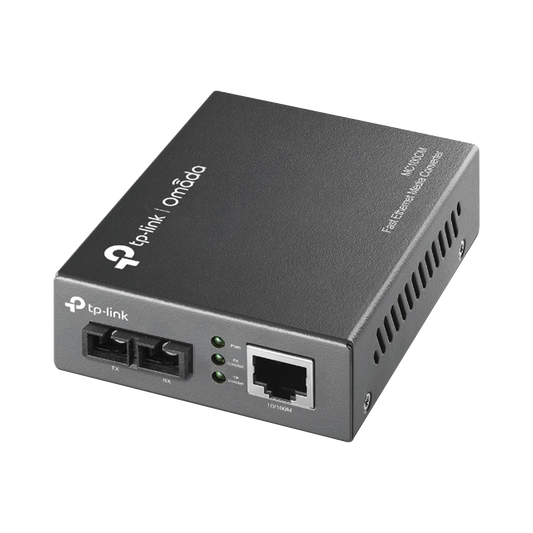Convertidor Firba Ã“ptica Multimodo /  1 Puerto RJ45 10/100 Mbps / Puerto Fibra Ã“ptica SC 100 Mbps / Hasta 2 Km / Plug and Play