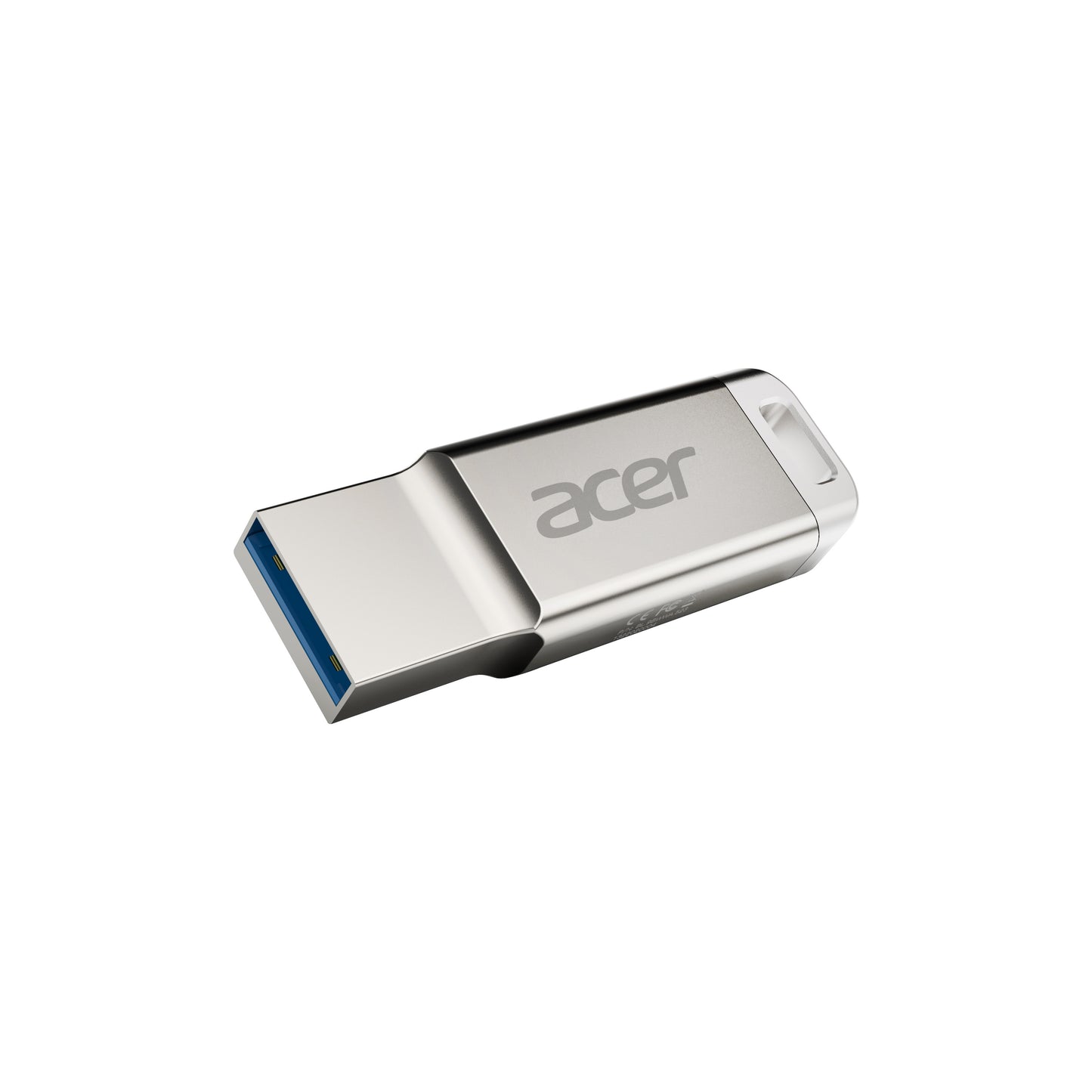 Memoria USB 3.2 Acer UM310 de 256GB BL.9BWWA.583 120 MB/s Lectura 90 MB/s Escritura, acabado Metal. Color Plata