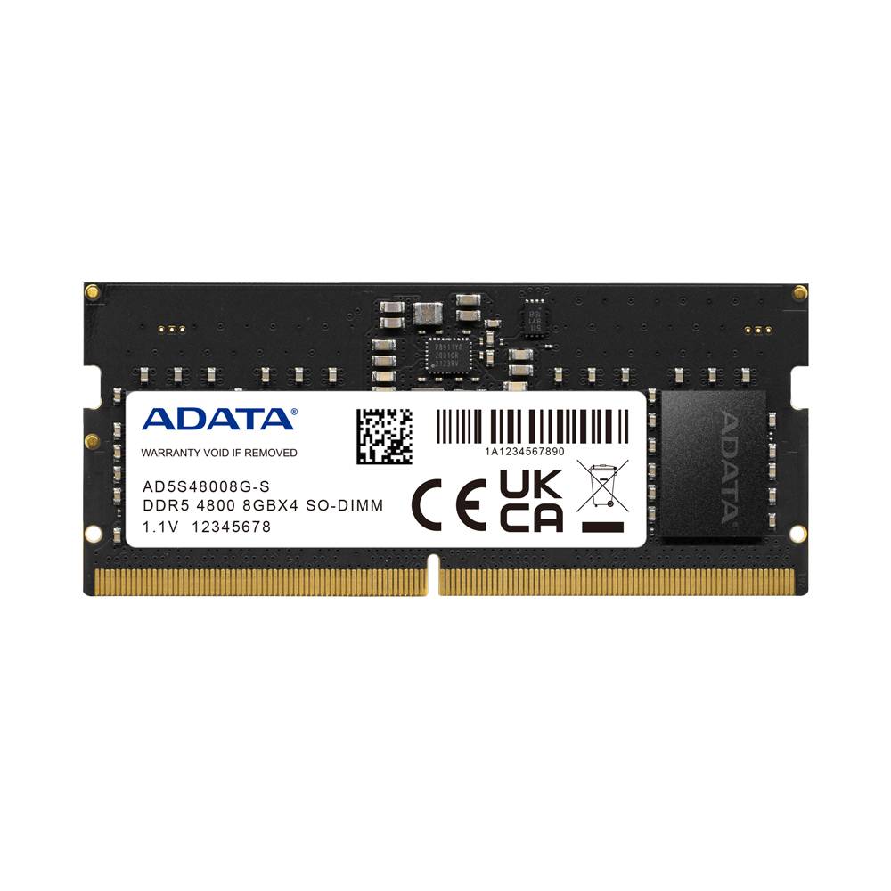 Memoria RAM ADATA AD5S48008G-S, 8 GB, DDR5, 4800MHz, SO-DIMM