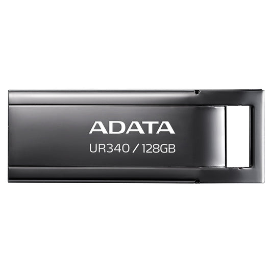 Memoria USB ADATA UR340, Negro, 128 GB, USB tipo A, 100 MB/s
