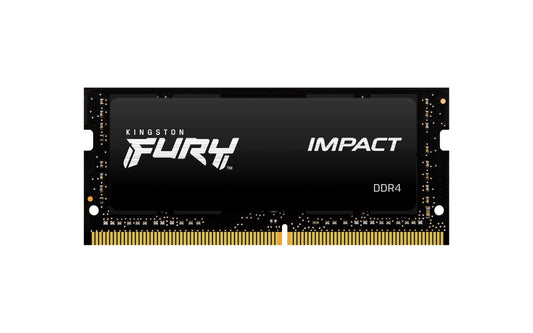 MEMORIA RAM KINGSTON FURY IMPACT 8GB 3200MT/S DDR4 CL20 SODIMM