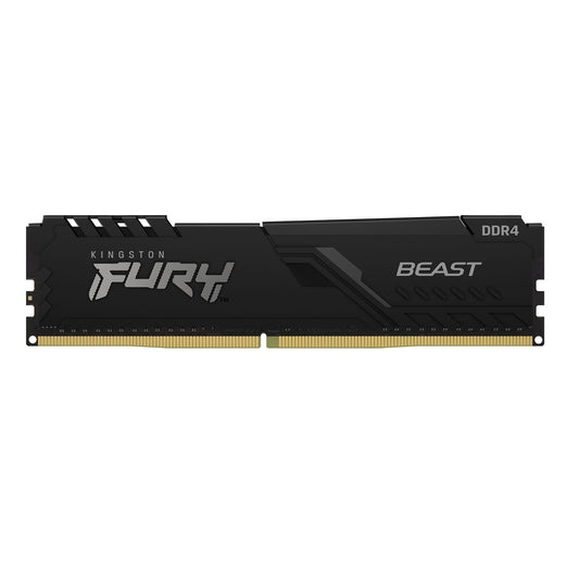 MEMORIA RAM KINGSTON FURY BEAST BLACK 16GB 3200MT/S DDR4 CL16 DIMM