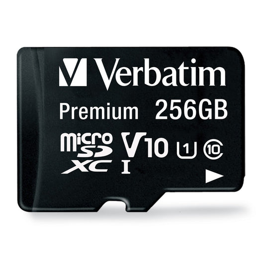 Tarjeta de Memoria 70364 marca VERBATIM microSDXD PREMIUM con adaptador