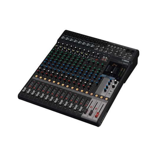 Mezcladora de Audio | 16 Canales | 10 Entradas de MicrÃ³fono | Entradas de LÃ­nea | Efectos | (MG16X)