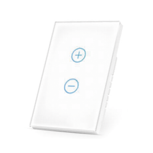(ZWAVE) Dimmer panel tÃ¡ctil touch inalÃ¡mbrico Zwave Plus. Compatible con Hubitat HC8, Ãlula  M2M, otros