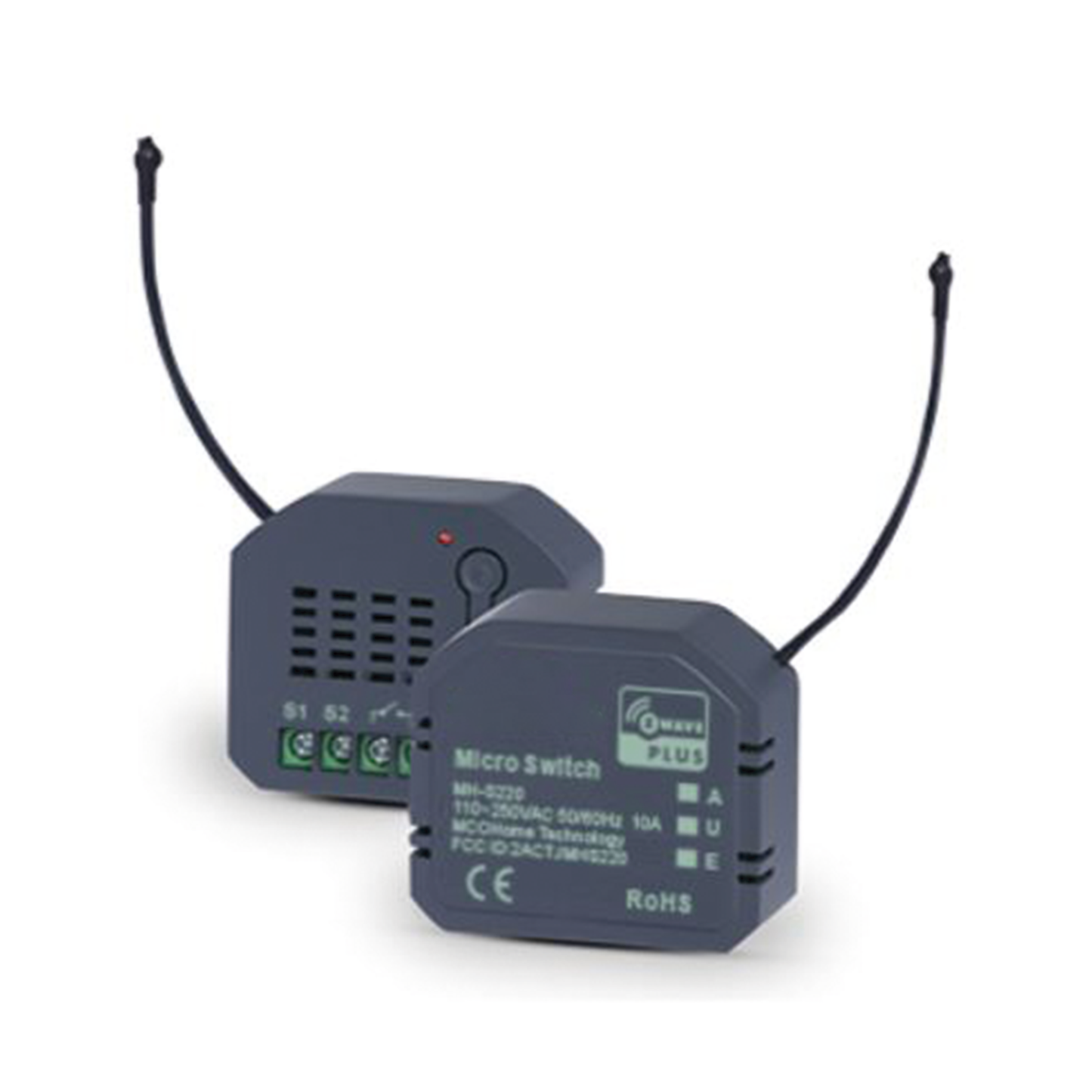 (ZWAVE) Micro modulo On/Off doble - SFIRE - Ingenieria Servirent