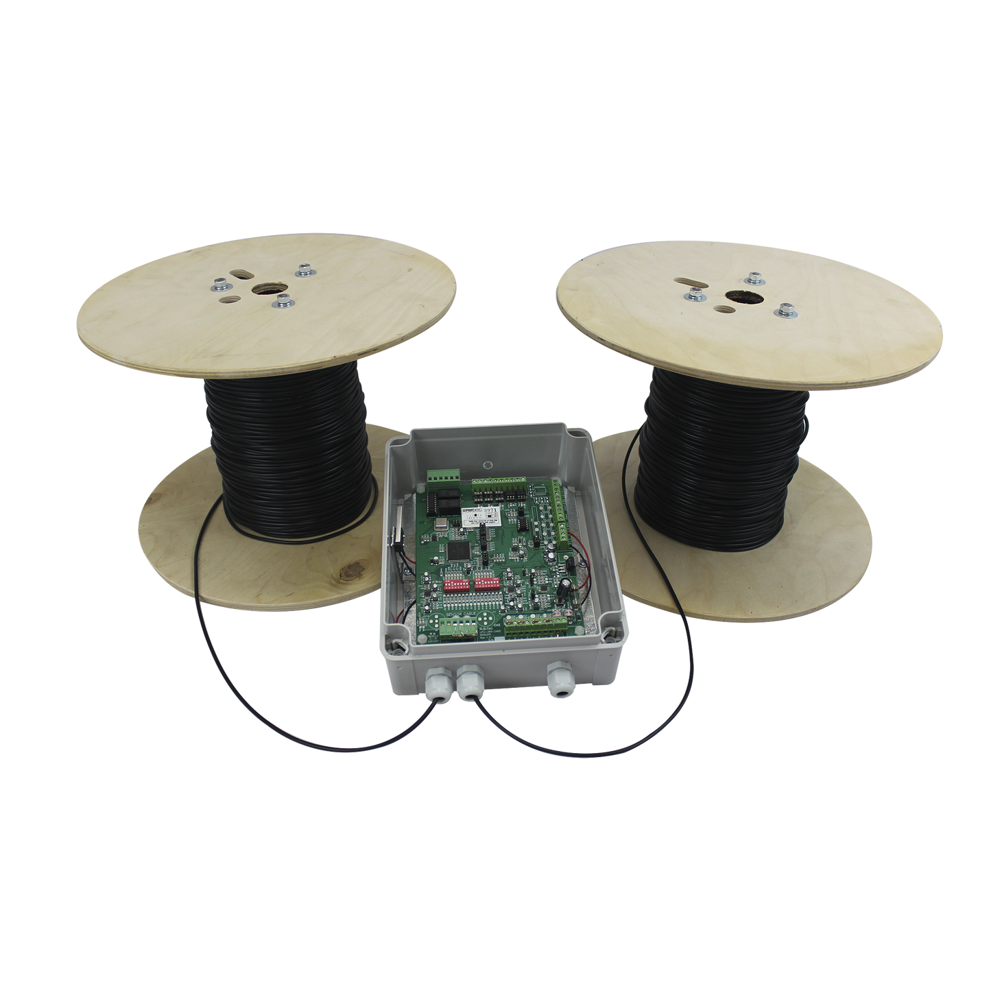 MICALERT Cable Sensor para Paredes, Rejas Rigidas o barandales / 2 zonas de 305 metros / 610 Metros de ProtecciÃ³n Total