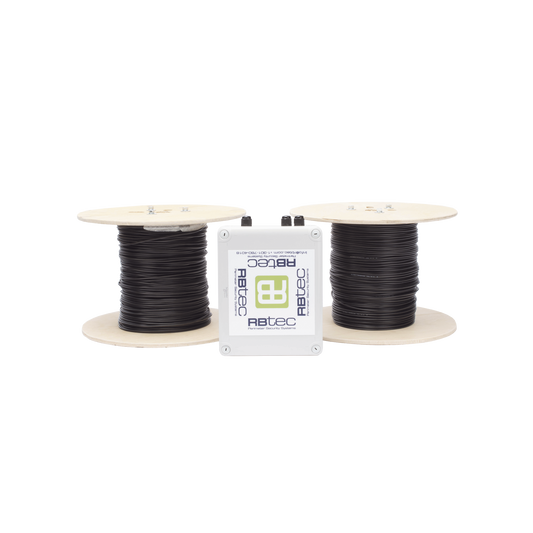 MICALERT Cable Sensor para Paredes, Rejas Rigidas o barandales / 2 zonas de 305 metros / 610 Metros de ProtecciÃ³n Total/Tarjeta LPU400/CalibraciÃ³n via software