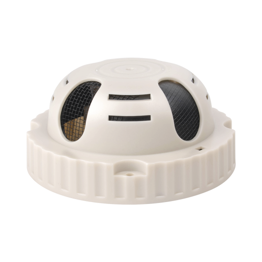 MicrÃ³fono omnidireccional, en sensor de humo, alta fidelidad, con distancia de recepciÃ³n de 10-100 metros cuadrados