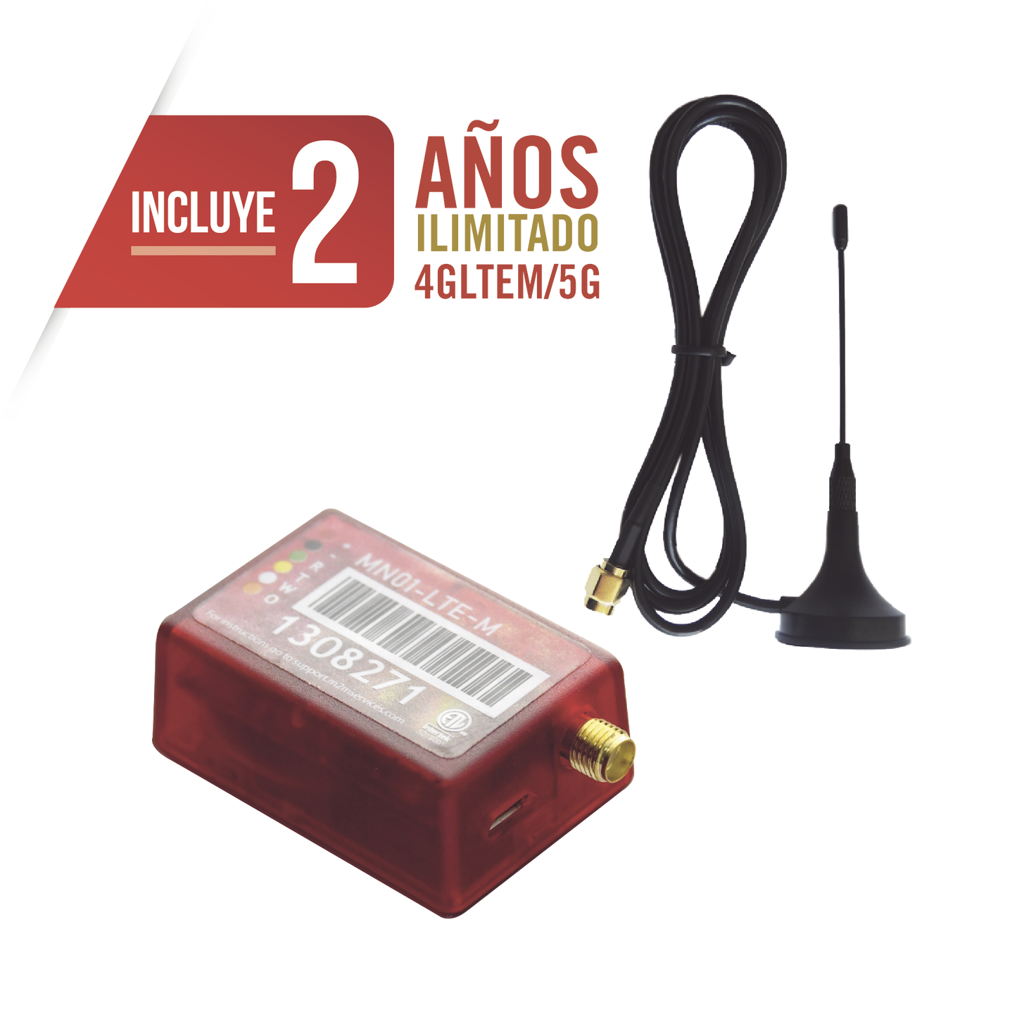 Comunicador LTE 5G Dual SIM / INCLUYE 2 AÃ‘OS 4G/5G sin Limites / ÃšNICO ProgramaciÃ³n Remota DSC/HONEYWELL / Cero ConfiguraciÃ³n / Compatible Honeywell/DSC/CROW/PIMA