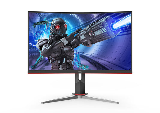Monitor AOC C27G2 , 27 pulgadas, 250 cd / m², 1920 x 1080 Pixeles, 1 ms, Negro