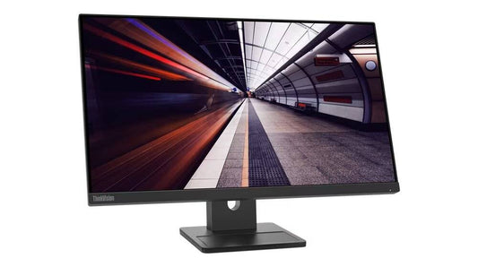 Monitor Lenovo ThinkVision E24-30, Pantalla 23.8 pulgadas HD (1920x1080), HDMI, VGA,DP, Color Negro, Garantía 3 Años con fabricante.