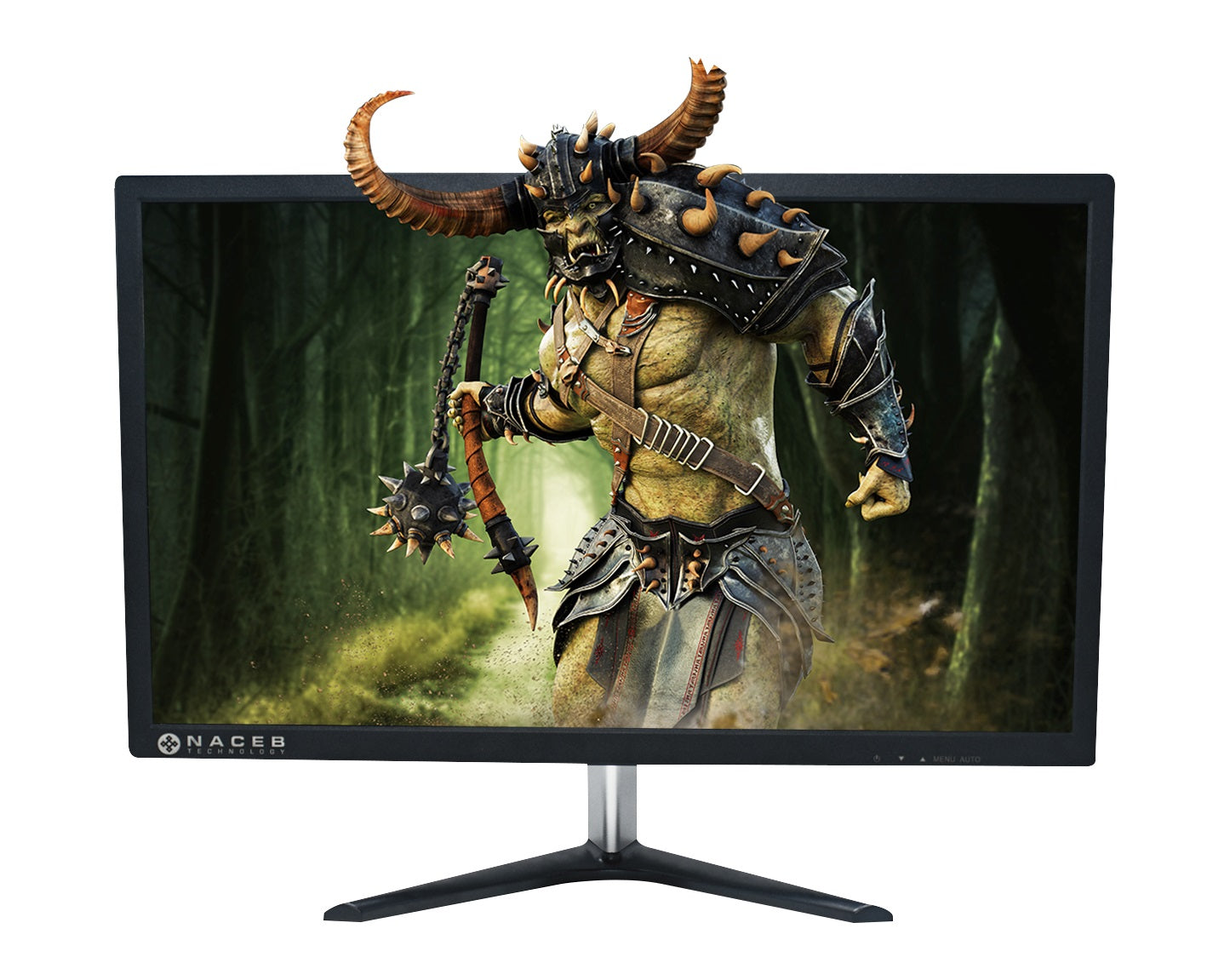 Monitor Naceb Technology NA-628, 21.5 pulgadas, 1920 x 1080 Pixeles, Negro 1 Año de Garantía con CT
