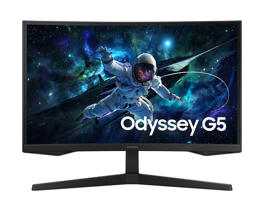 MONITOR GAMING ODYSSEY G5 27, CUVATURA 1000R, QHD 2560 x 1440), 165Hz, 1MPRT, LS27CG552ELXZX