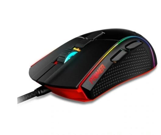 Mouse XPG PRIMER-BKCWW, Cable trenzado ultraligero, efectos de iluminación RGB