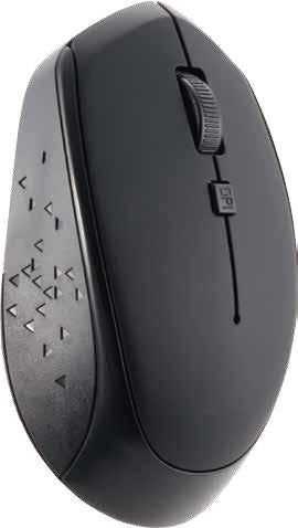 Mouse ACTECK AC-916462, Negro, 3 botones, RF inalámbrico, Óptico, 1600 DPI