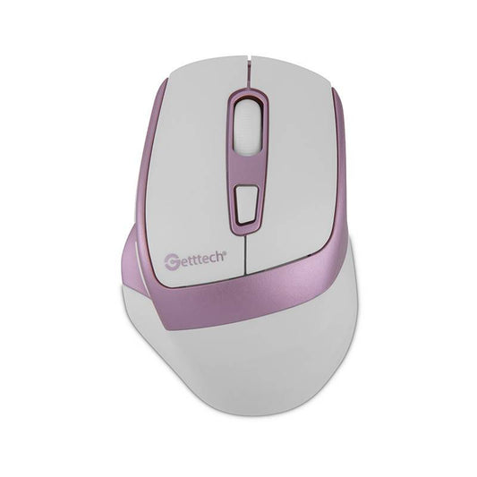 Mouse de oficina, Getttech, Rosa - Modelo GGM-STDBW-01-PK