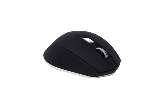 Mouse Naceb Technology NA-0119N, Negro, 6 botones, Inalámbrico, 1200 - 2400 DPI